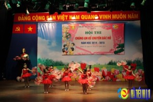 Hội thi "Chúng em kể chuyện Bác Hồ" Quận 10 năm 2015