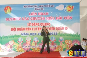 Hội quân rèn luyện Đội viên Quận 10 năm học 2014-2015