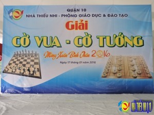 Giải Cờ vua, cờ tướng Nhà Thiếu nhi Quận 10 mừng Xuân Bính Thân 2016