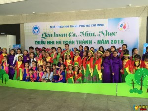 Giải A Liên hoan ca múa nhạc thiếu nhi hè toàn thành 2018