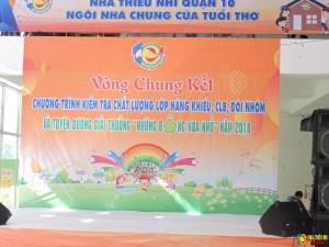 Vòng chung kết chương trình kiểm tra chất lượng Lớp năng khiếu, CLB, đội, nhóm