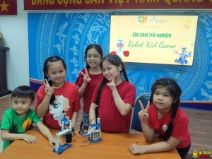 Sân chơi trải nghiệm “ROBOT KID GAME”