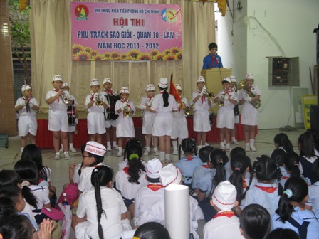 Hội thi Phụ trách Sao giỏi Quận 10