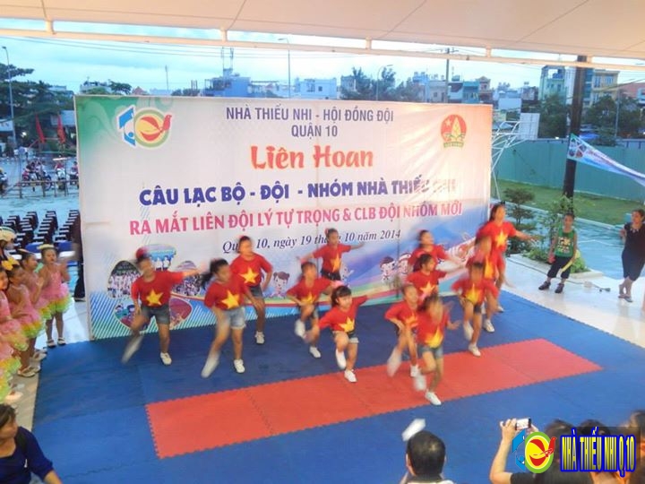 Liên Hoan các Câu Lạc Bộ đội nhóm Nhà Thiếu Nhi Quận 10