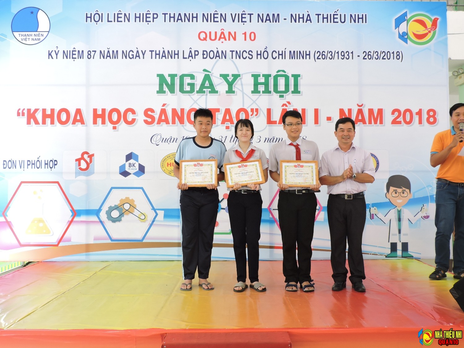 Hơn 500 học sinh, đoàn viên thanh niên tham gia Ngày hội Khoa học sáng tạo