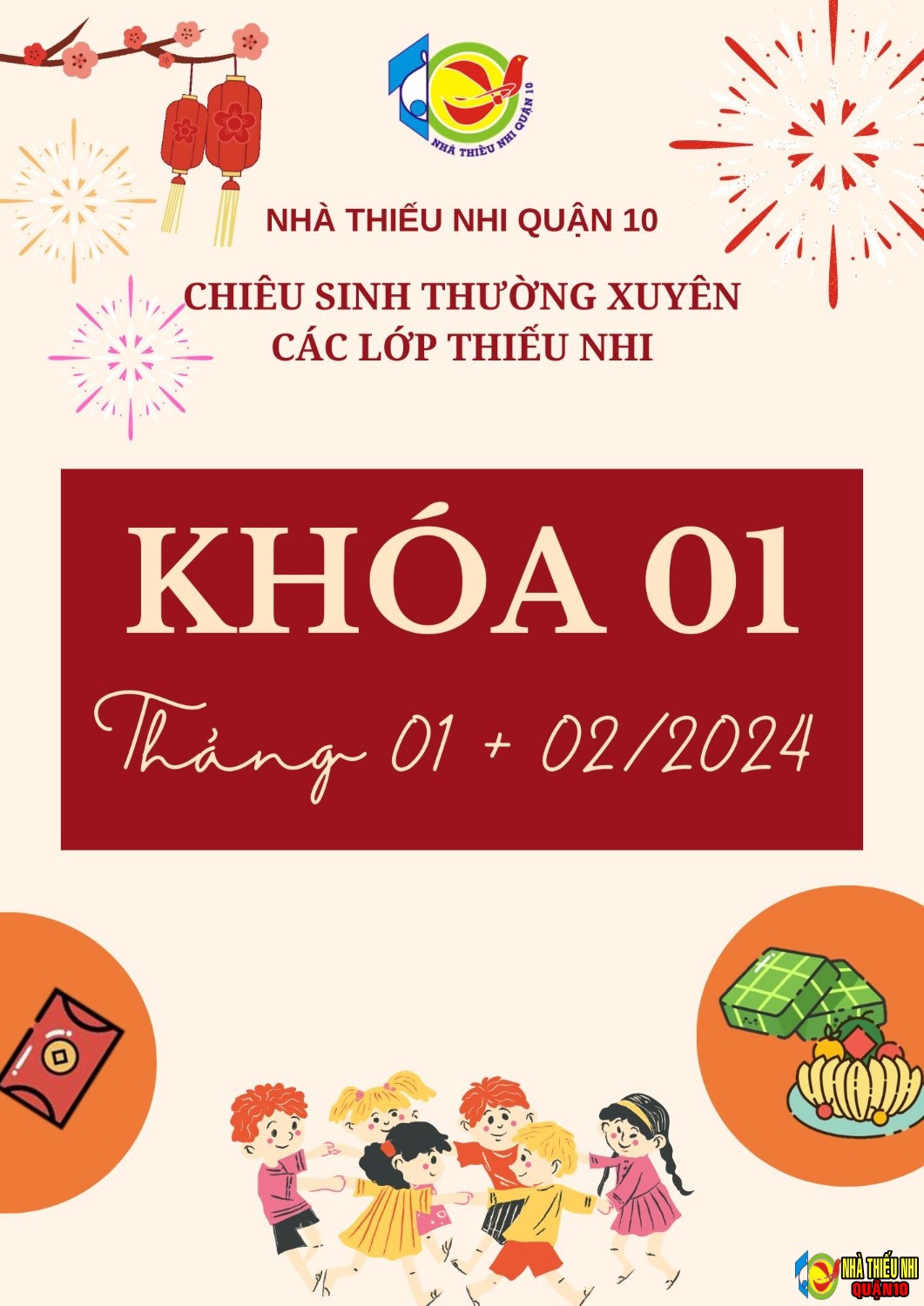 LỊCH HỌC CÁC LỚP NĂNG KHIẾU KHOÁ 1/2024