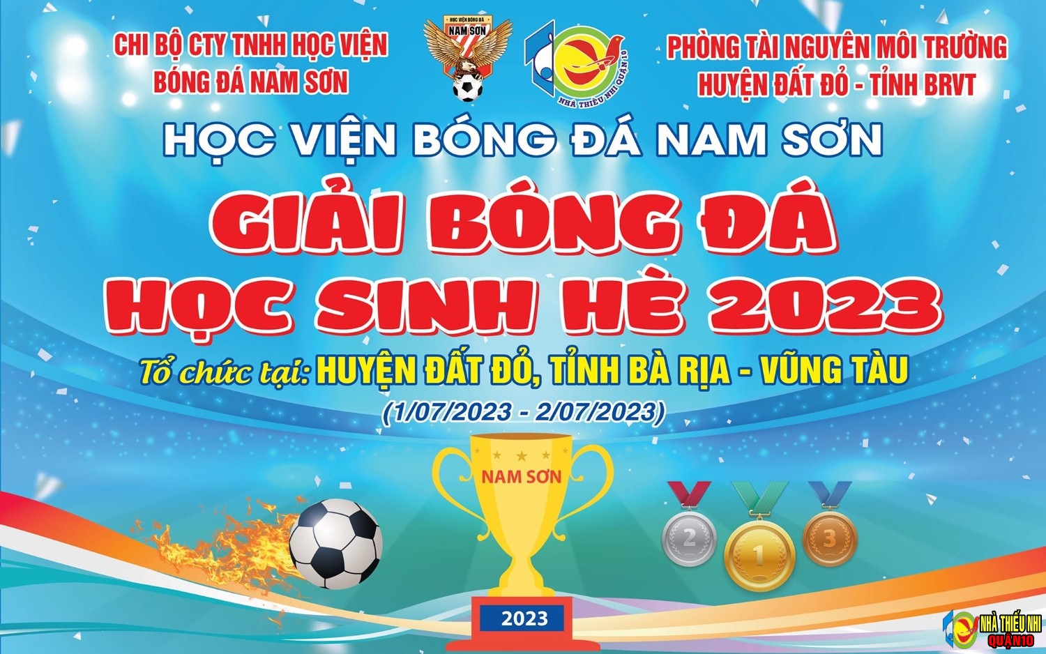 Giải Bóng đá học sinh hè 2023