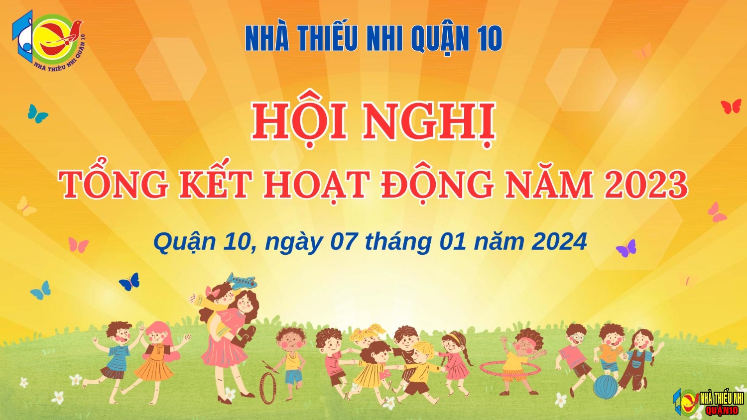 Tổng kết hoạt động Nhà Thiếu nhi 2023